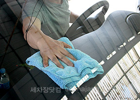 먼지 세정